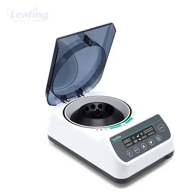 Lab Instruments micro hematocrit table top high speed centrifuge machine  LCD Display laboratory centrifugal 12000RPM