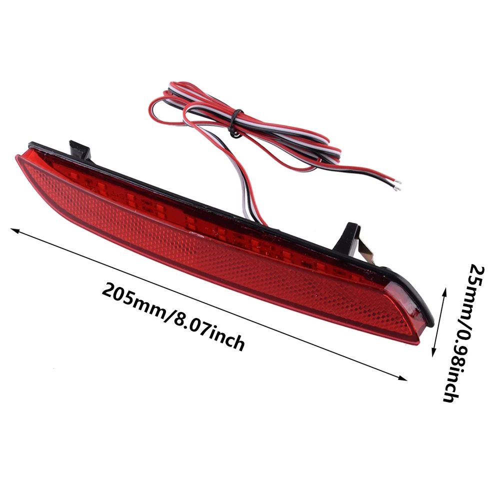 LED Rear Bumper Light for Honda Insight CR-Z CR-V FIT Acura TSX Sportwagon Reference Part Number HO1185103 HO1184103 33505SLJ013