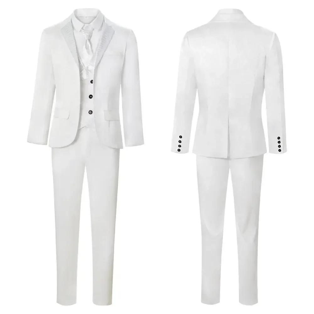 Película Mister Mr Moon Knight Marc Spector Khonshu Avatar disfraz de Cosplay Halloween traje de adulto traje de uniforme blanco de superhéroe