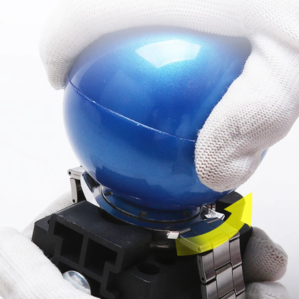 Watch Case Open Ball Blue Durable Rubber Safe Reliable Portable Watch Friction Ball for Professional Repair Tools