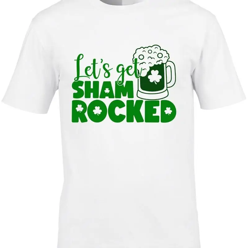 

Футболка Let'S Get Shamrocked, забавное ирландское пиво ко Дню Святого Патрика