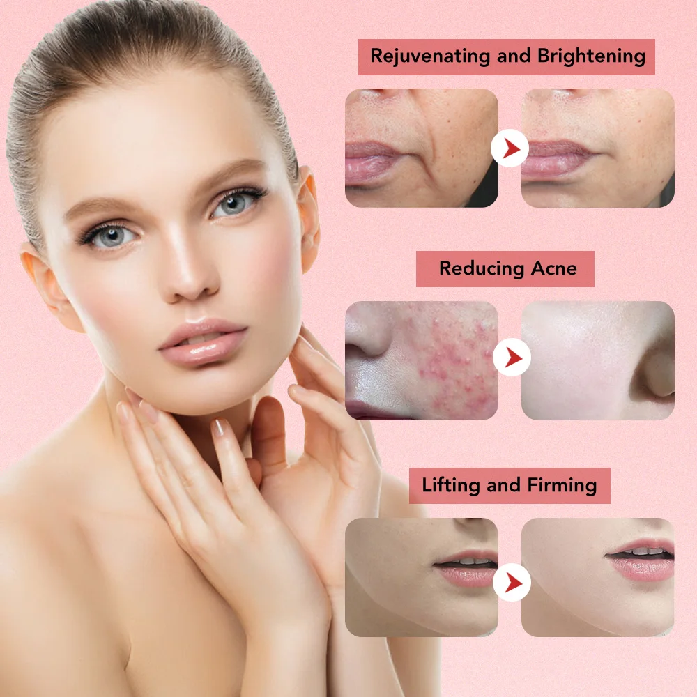 Appareil de beauté multifonctionnel 7 en 1, Machine de Massage pour Lifting du visage, soins de la peau, SPA, Microcourant, rajeunissement de la peau, nettoyage en profondeur