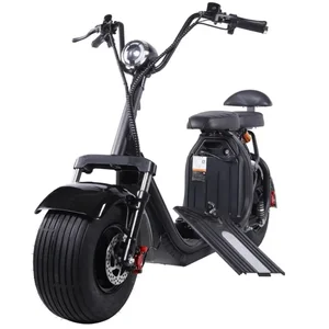 Electric scooter for large man, shock absorption, two engines, hydraulic tire, USB, hydraulic, modern style, delivery, 60v, 2000w, 2400W, 3000W 8 Main Sales Electric Scooter 3000W - №6