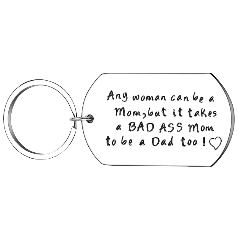 Cute Mom Keychain Mother Key Chain Pendant Jewelry Mama birthday chrismas Gift