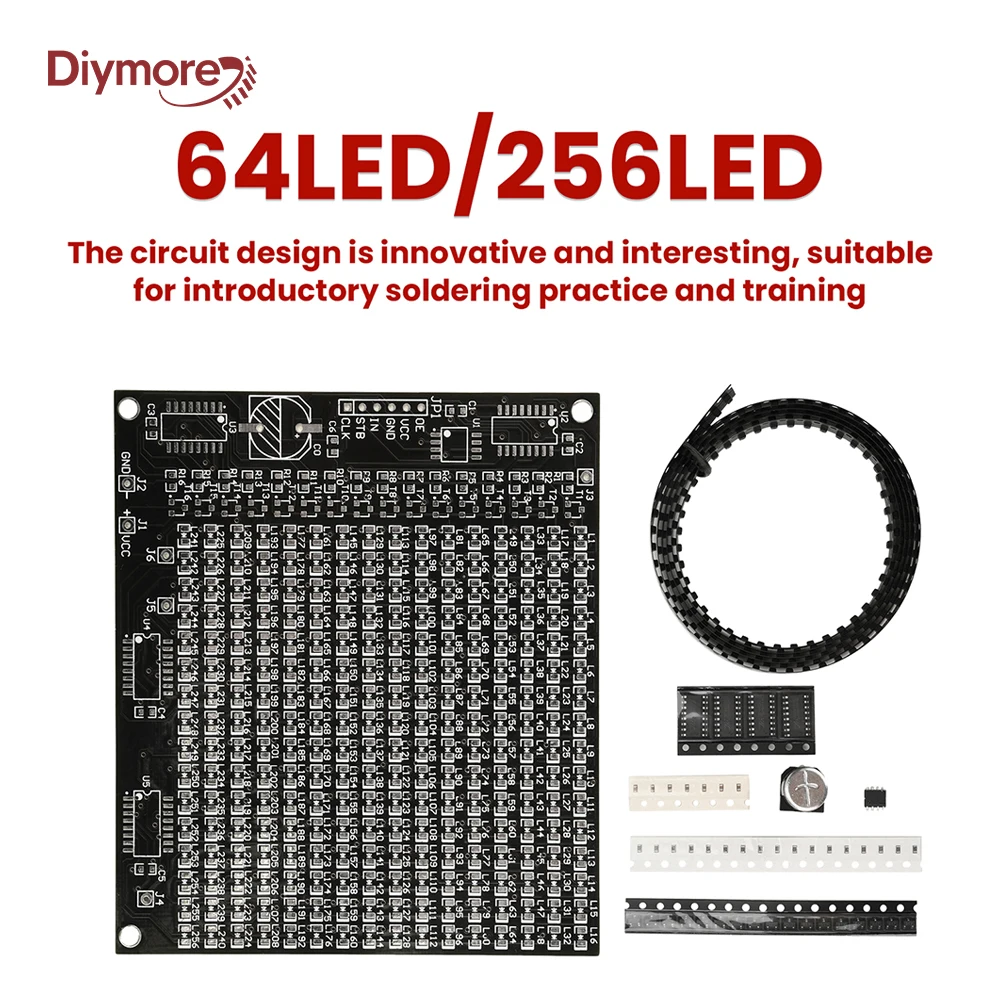 64LED 256LED Red Di…