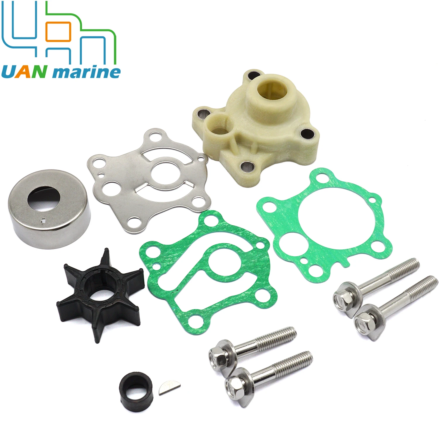 

84188M Fit For Outboard Mercury Mariner 2 Stroke 48 55 60 HP 48W W55 675 Engine Water Pump Repair Service Kit 18-3425 46-84188T