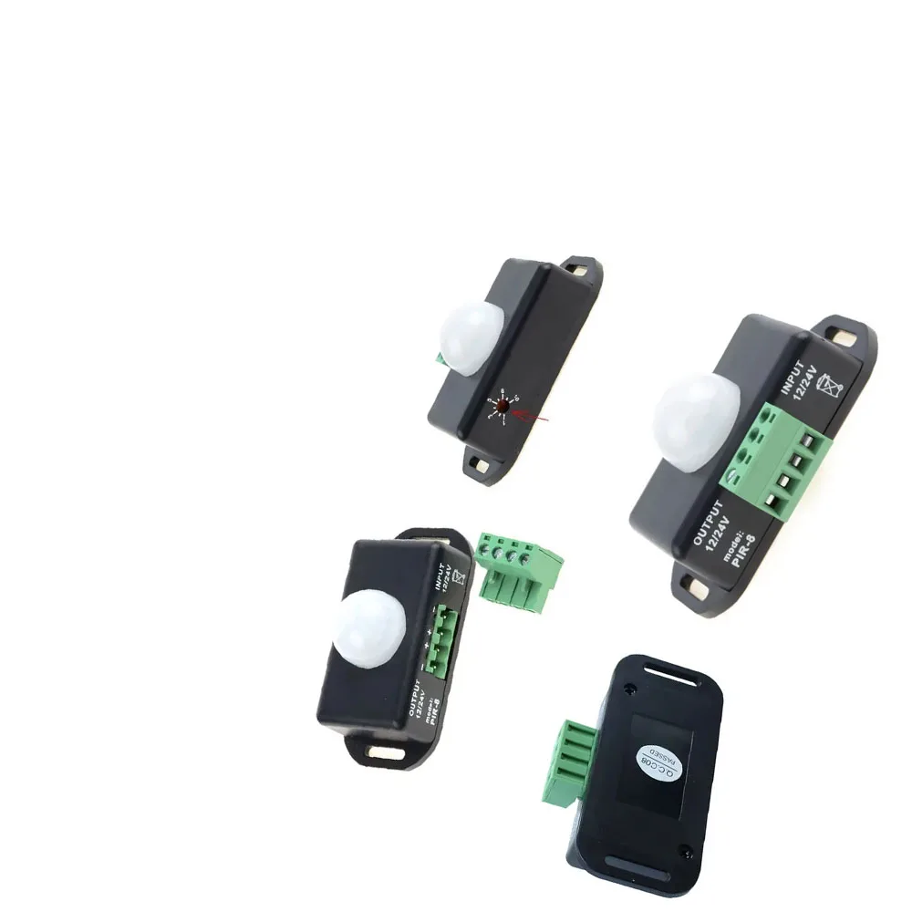 

PIR Motion Sensor Switch DC 12V-24V Human Motion Sensor Detector Switch