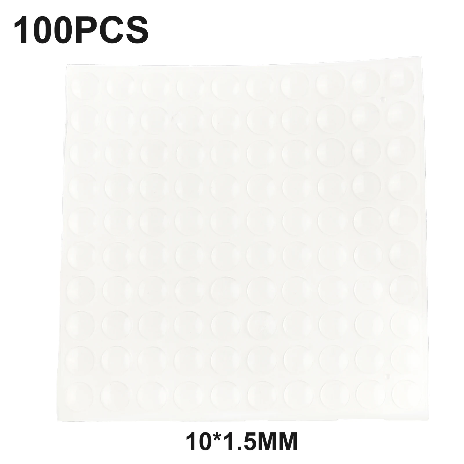 50/100Pcs Soft Silicone Rubber Anti Slip Bumpers Feet Pads Damper Buffer Cabinet Bumpers Silicone Furniture Pads Drawer Door Pad