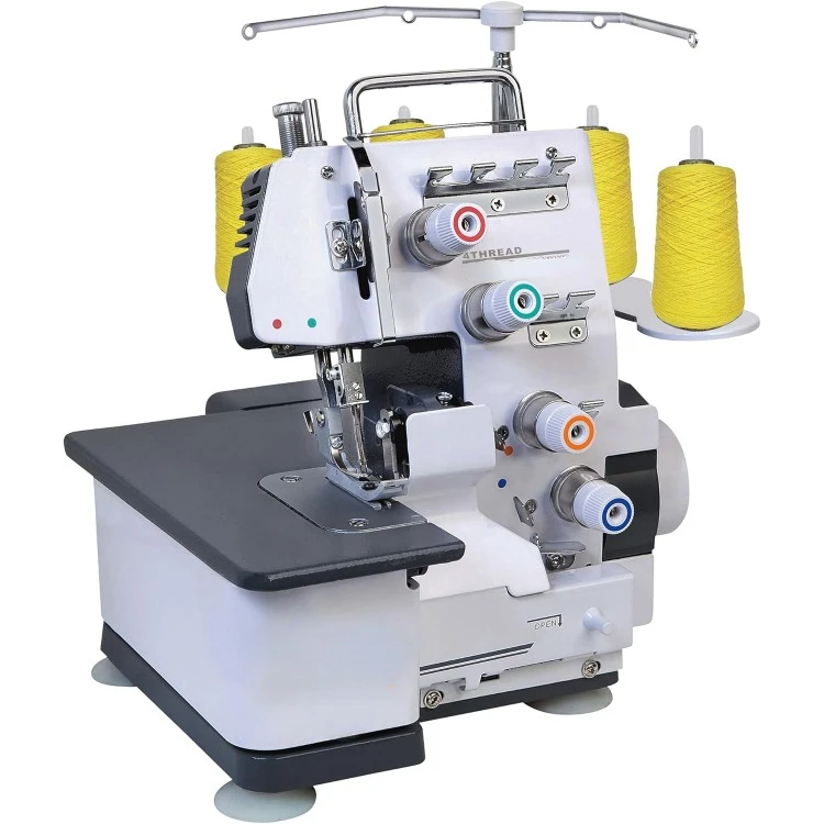 Sienna เครื่องเย็บผ้า-เครื่อง serger เกรดอุตสาหกรรมและเครื่อง overlock พร้อมกรอบโลหะที่ทนทานด้าย serger 3-4