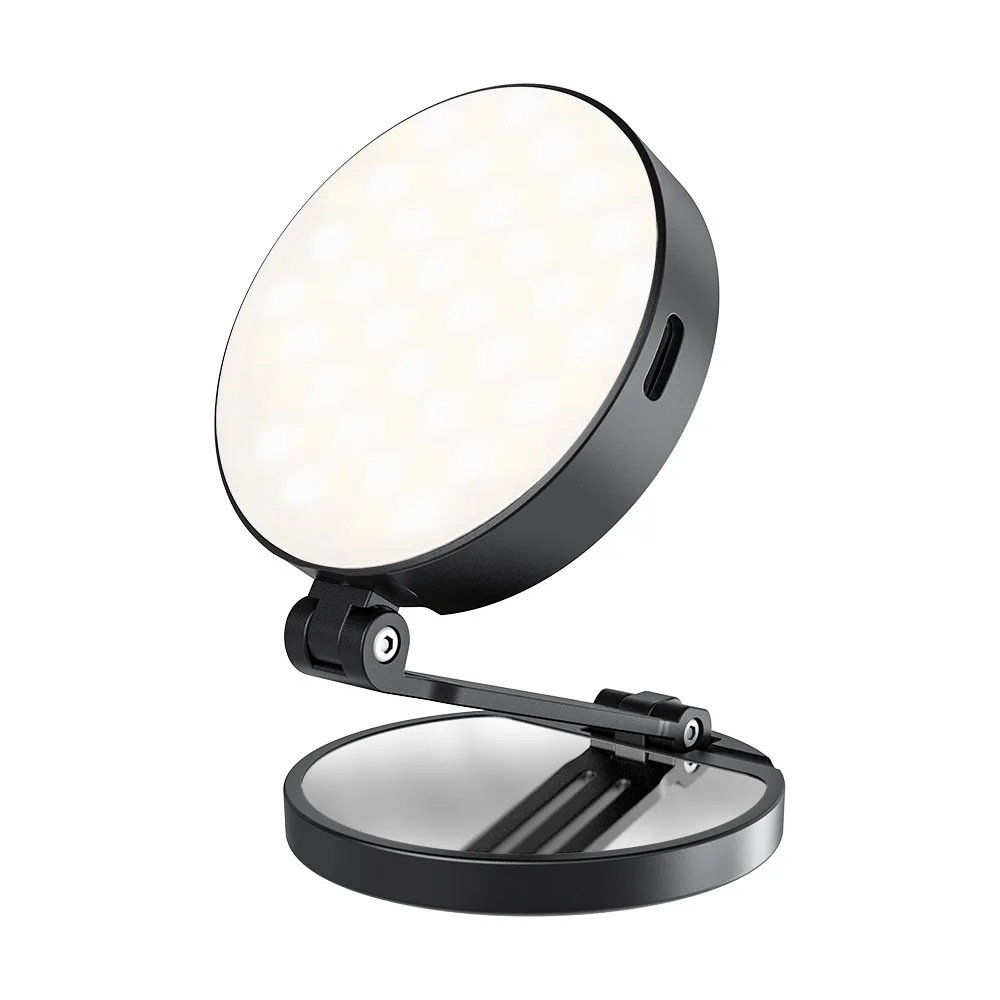 Artefatto selfie portatile portatile, luce di riempimento del telefono cellulare, evidenzia bellezza, luce tascabile magnetica, trucco dal vivo