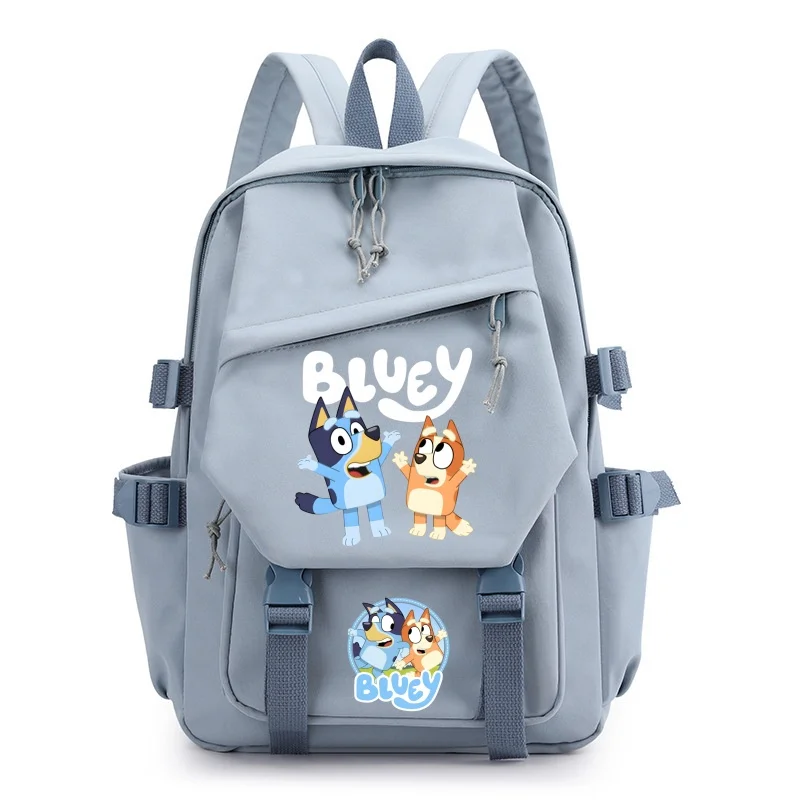 Bluey zaino Cartoon Anime Bingo Bluey zaino grande capacità Fashion Kawaii School Bag materiale scolastico impermeabile per bambini