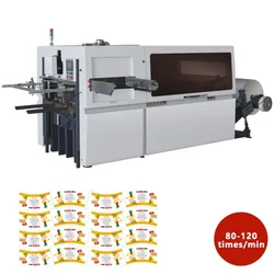 Automatic High Quality and Inexpensive Roll Paper Rolling Die Cutting Punching Machine Paper Cutting Machine for Sale