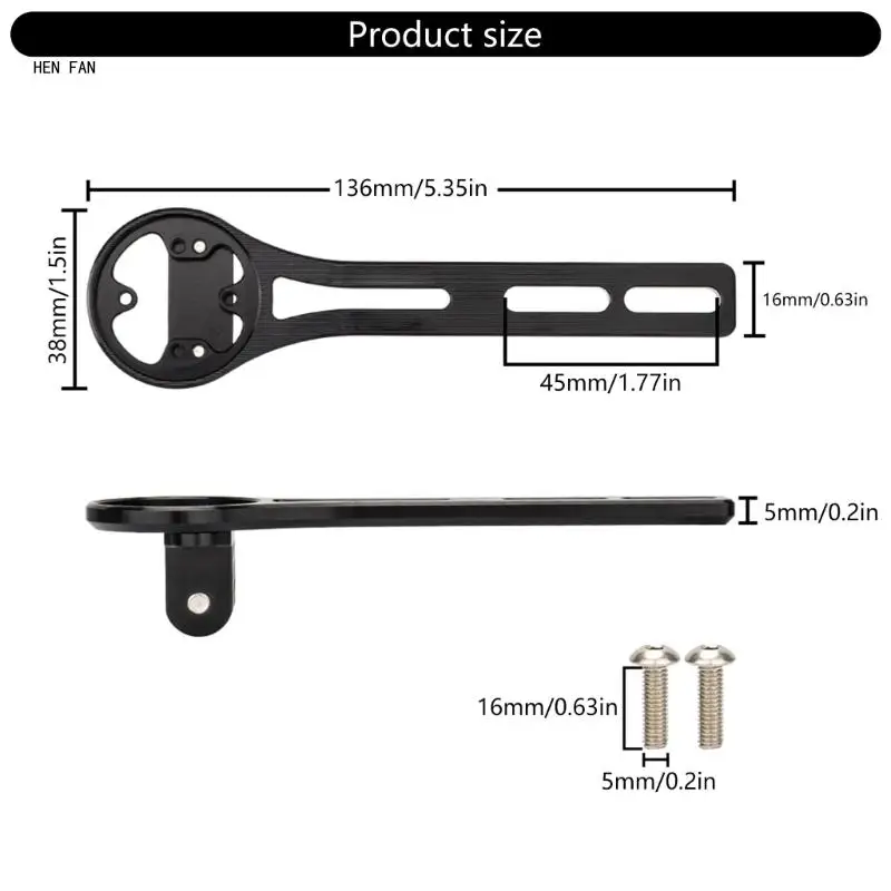 Adjustable Mount for Cycling Computer Mount Mountain Bicycles Computer Extended Mount Bicycles Computer Extension Holder M89D image 6