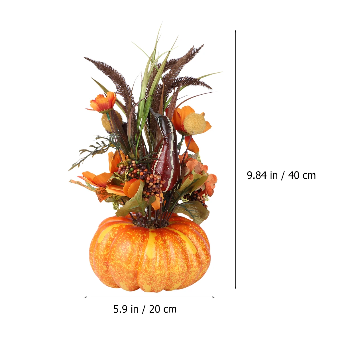 

Halloween Pumpkin Leaves Simulation Pumpkin Home Flower Decoration Color Plastic Fake Flowers Potted Plant Decoration