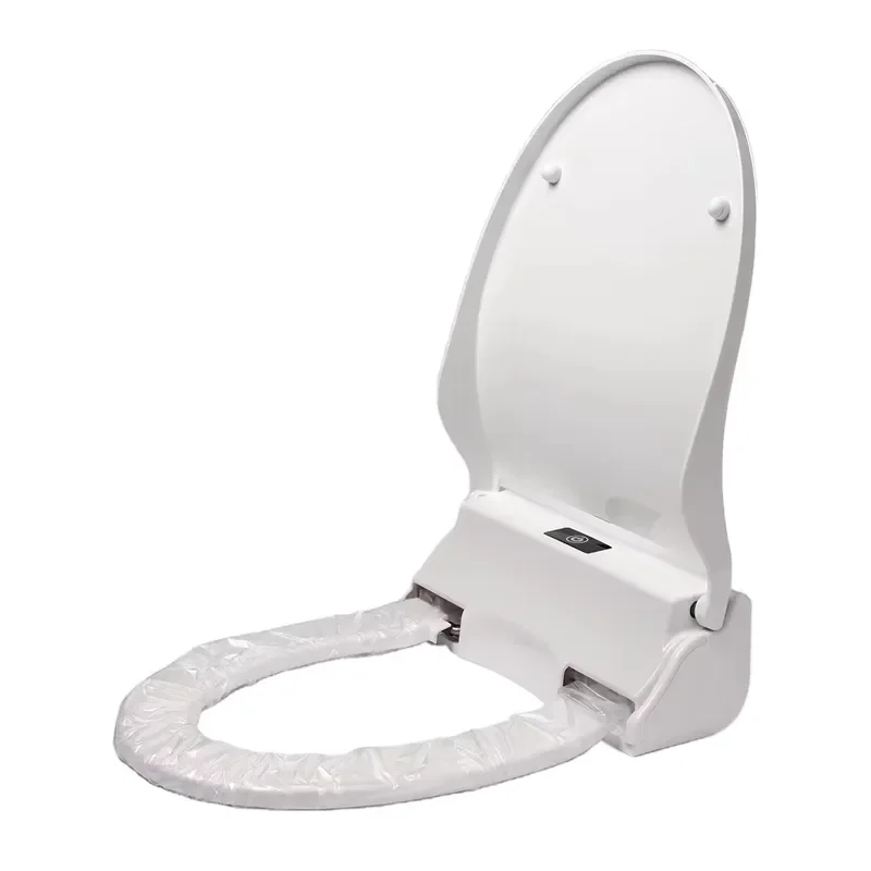 Custom Design Disposable Plastic Toilet Seat Cover Waterproof Heating Pad for Electronic Bidet Modern Bathroom Hygiene