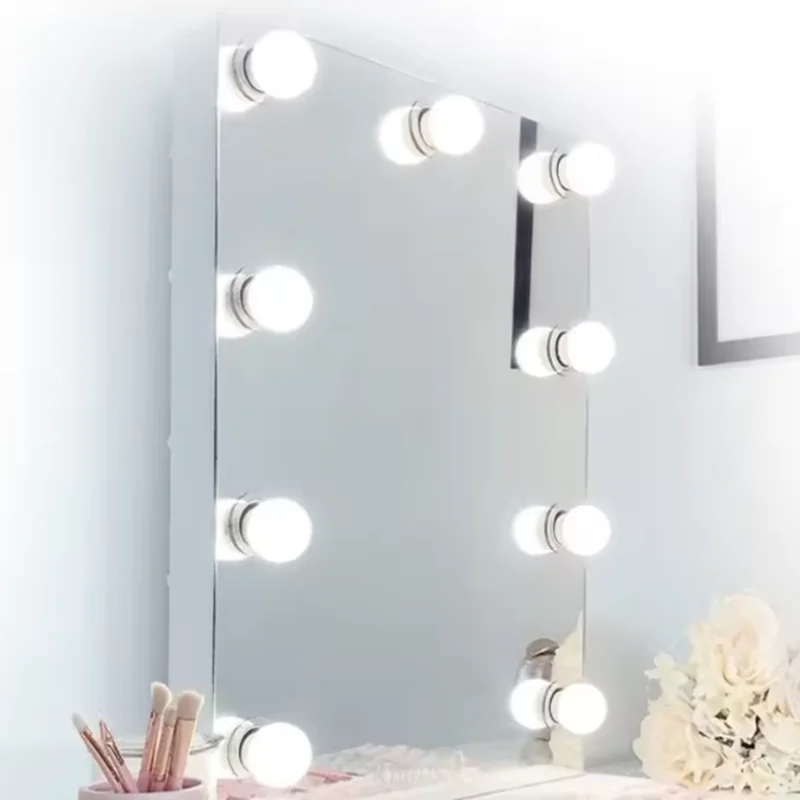 New Makeup Mirror Light Bulbs USB Charging Vanity Makeup Mirror Lights Bathroom Dressing Table Lighting Dimmable LED Wall Lamp - view 2