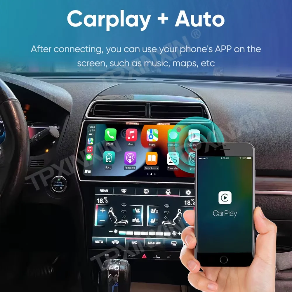 

12.3-дюймовый мультимедийный видеоплеер для Ford Explorer 2011-2019, GPS-навигация, радио, Android 13, 8+256 ГБ, 8-ядерный процессор, CarPlay, 4G, экран с поддержкой AC