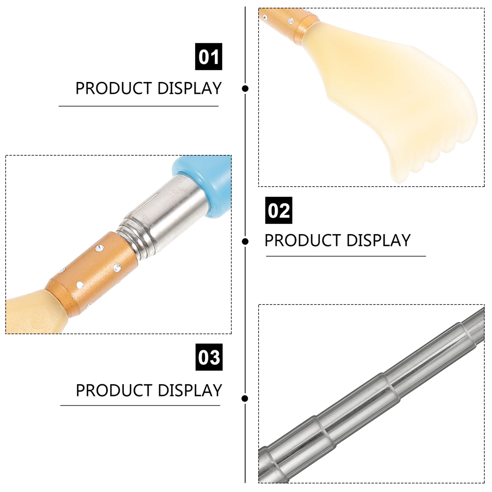 

2 шт., эластичные скребки для спины из нержавеющей стали, регулируемые металлические массажеры с когтями для снятия давления, тревоги, скуки