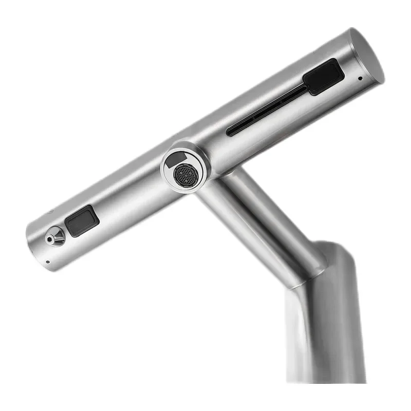 

Bathroom stainless steel hand dryer, fully automatic induction soap, water and air outlet three-in-one faucet