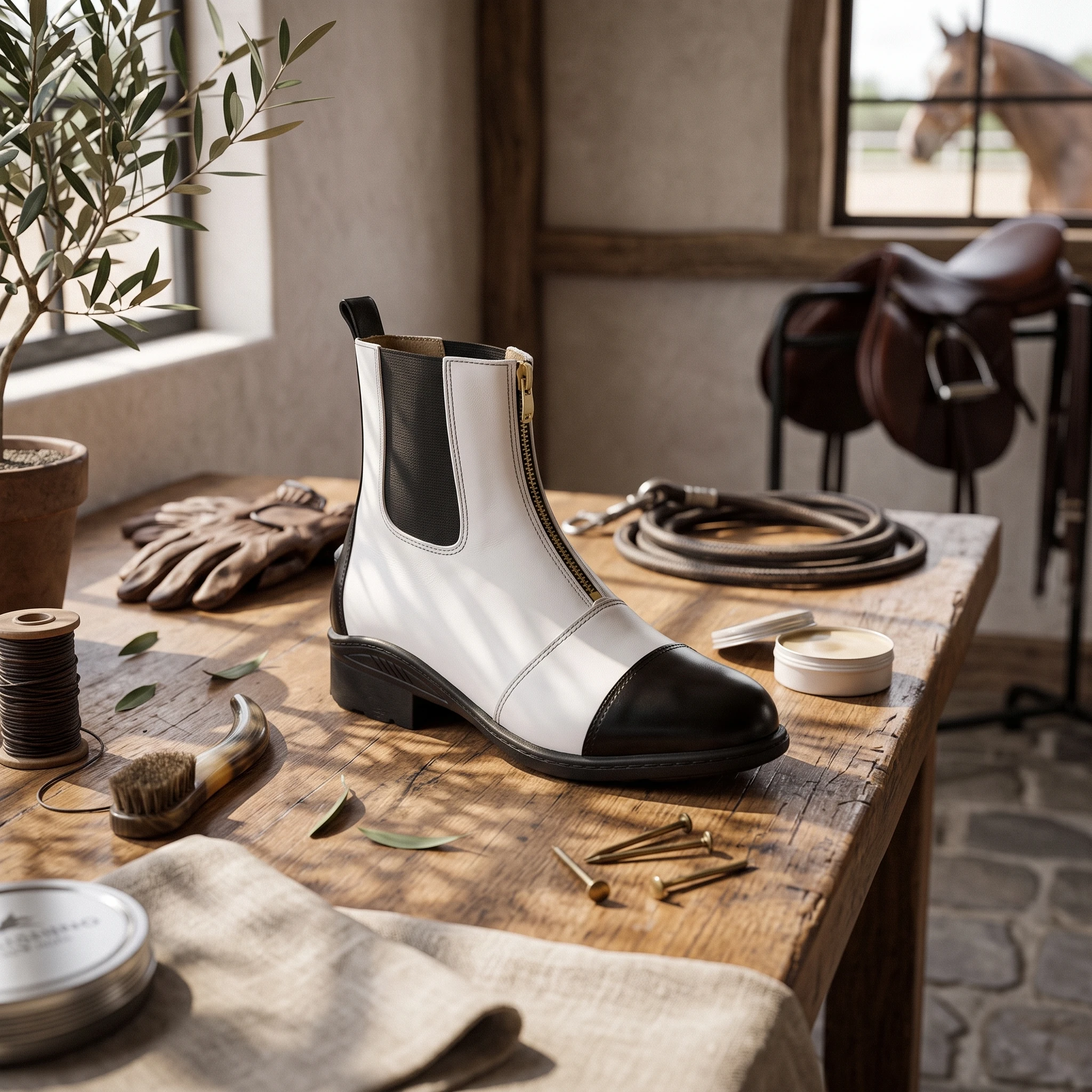 bottes-en-cuir-de-vachette-a-talon-carre-et-bout-rond-bottes-d'equitation-avec-fermeture-eclair-laterale-chaussures-en-cuir-veritable-durables-pour-equideens