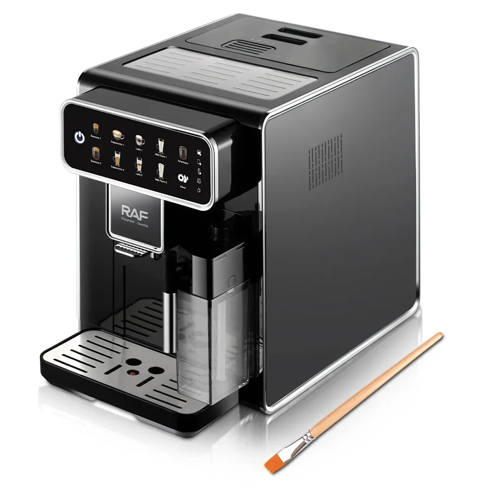 Macchina da caffè fantasia multifunzione Macchina per caffè espresso completamente automatica, più gusti, Pannello operativo LCD per macchina da caffè in schiuma di latte