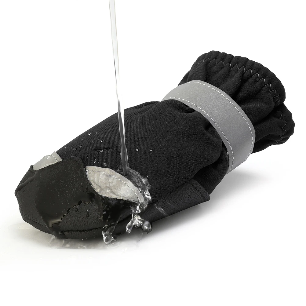 

Shoe Waterproof and Non-slip Dog Snow Boots down Booties Shoes Nylon Rain for Dogs