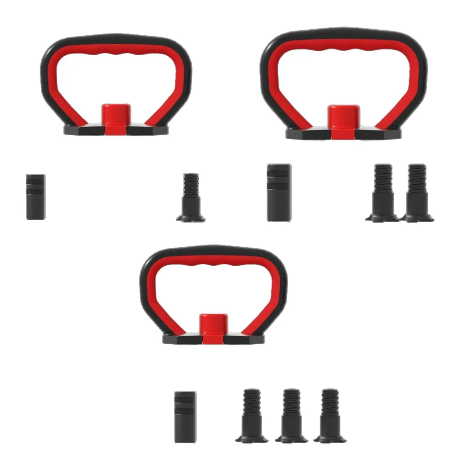 ケトルベルグリップダンベルコンバーター、頑丈、腕立て伏せサポート、重量挙げ