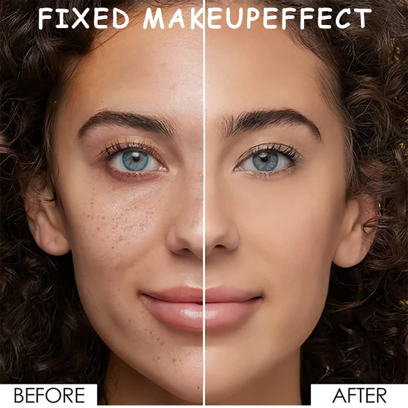 مكياج بودرة سائبة مقاومة للماء ، وجه كونسيلر ، تحكم في الزيوت ، يدوم طويلاً ، غير لامع ، خفيف ، شفاف ، 4 ألوان #3
