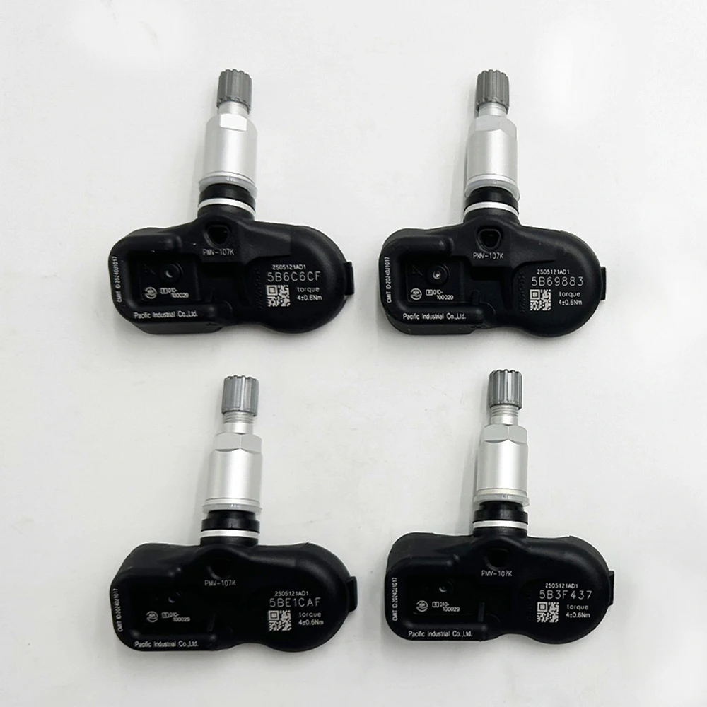 4 قطعة 433 ميجا هرتز TPMS مستشعر ضغط الإطارات لكزس ES GS IS LS تويوتا لاند كروزر بريوس RAV4 III PMV-107K 42607-50010 42607-50011