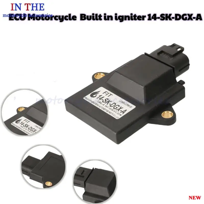 Built-in Igniter ECU 14-SK-DGX-A, Ideal Replacement for GY6 125-200cc EFI 18pin Motorbike Electronic Control System Accessory