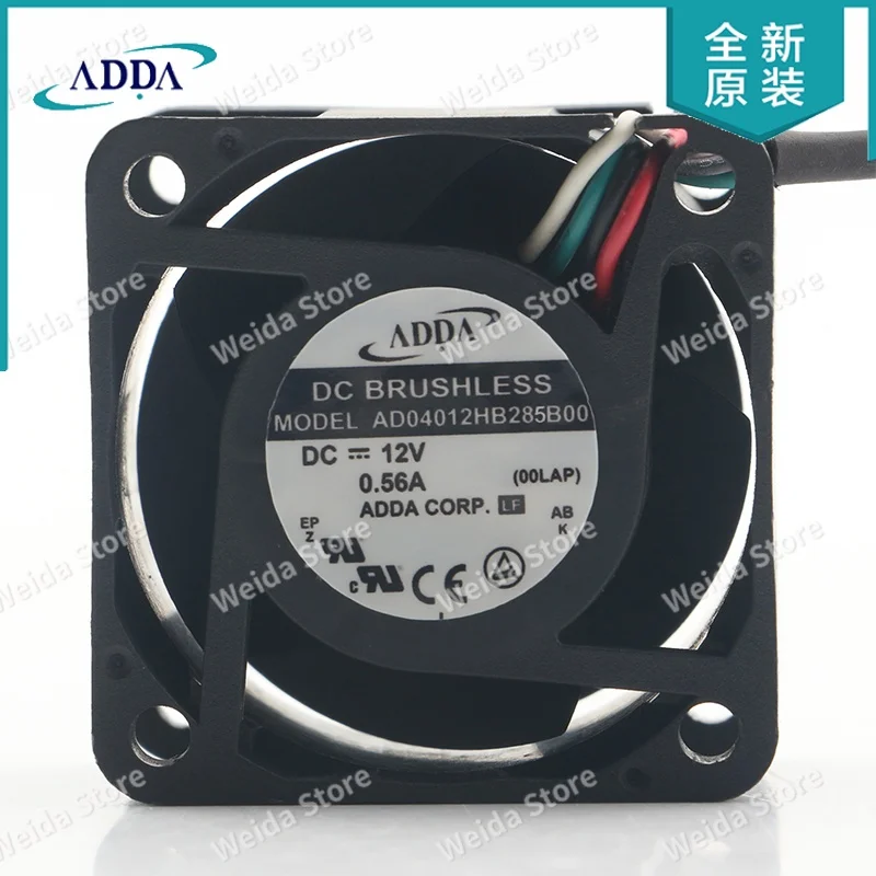 

Новый вентилятор ADDA AD04012HB285B00 4028 12V 0.56A 4 см для сервера с регулируемой частотой вращения