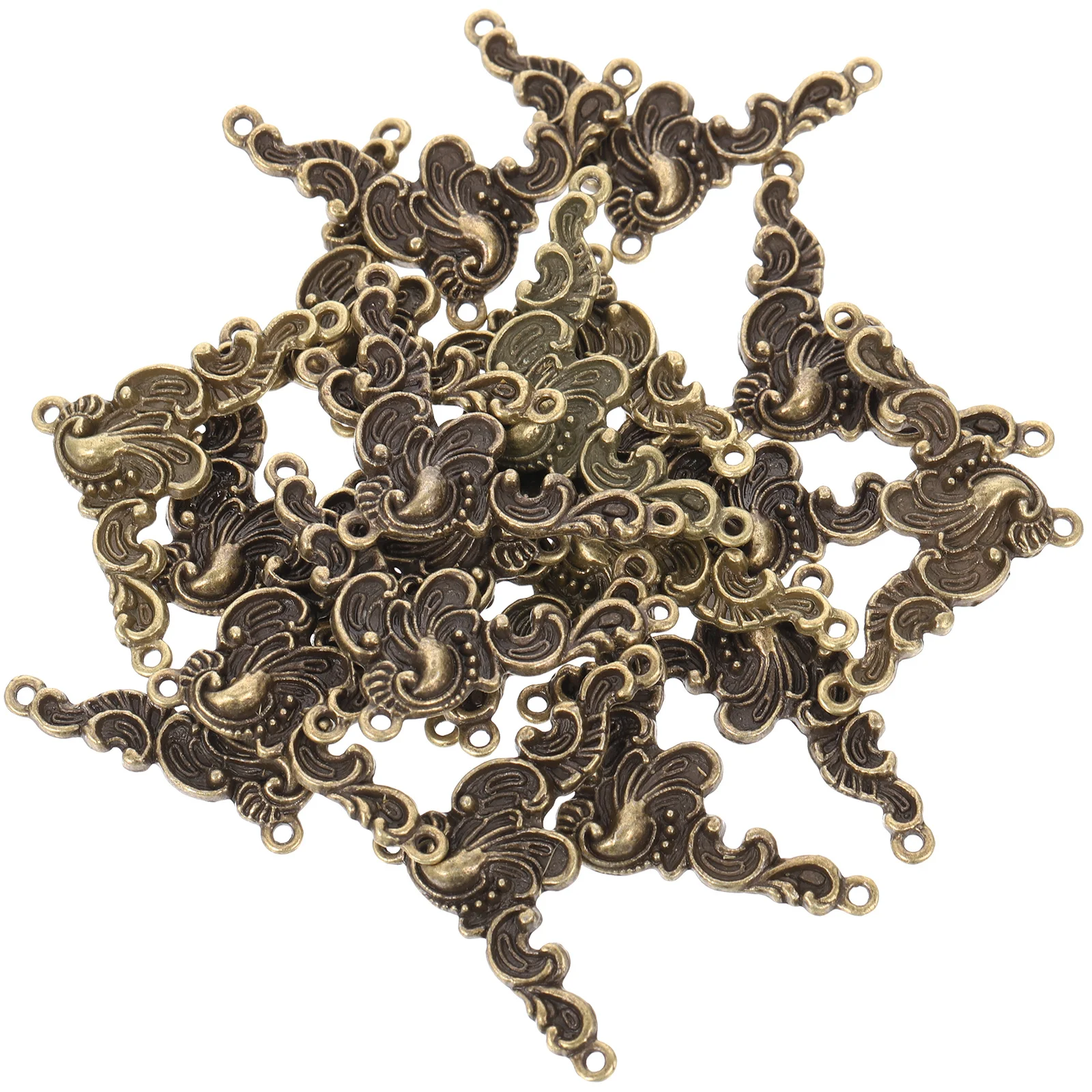 

20Pcs Peacock Shaped Charms Alloy Pendants for Jewelry Making DIY Accessories DIY Peacock Charms Jewelry Making Accessories