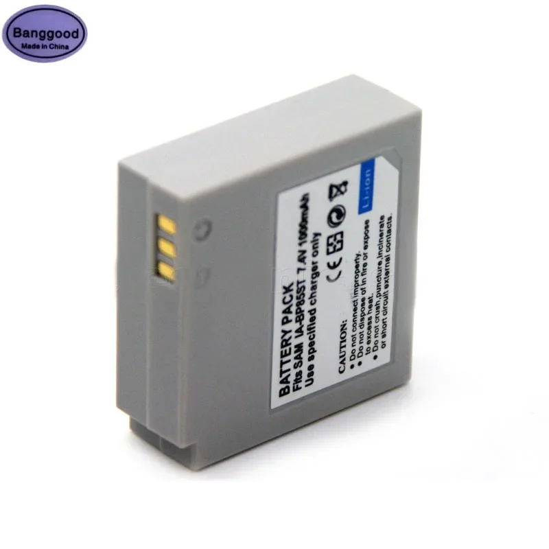 

7.4V 1000mAh IA-BP85ST BP-85ST BP85ST Camera Battery Pack For Samsung SMX-F34 MX10A HMX-H1000P HMX-H104BP HMX-H105BP SC-HMX10C