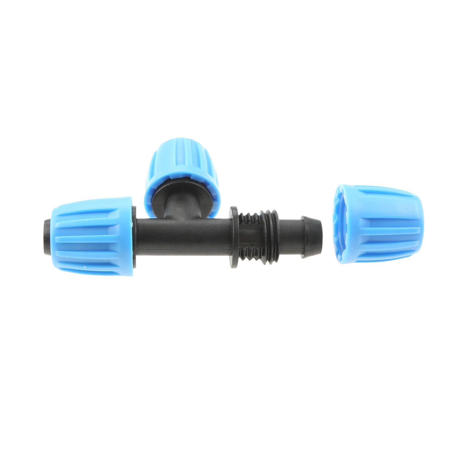 8PCS T-Shaped Hose Joints Versatile Irrigation Connectors For Greenhouse Vegetable Shed Outdoor Watering Drip Irrigation System