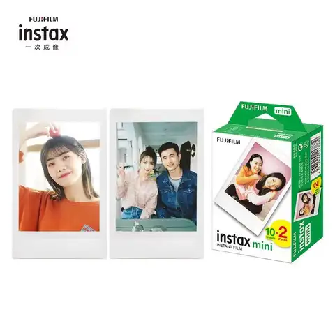 Oorsprong Fujifilm Instax Mini Film 10-100 Vellen Fotopapier voor Fuji Instant Film Camera's Instax Mini 11 8 9 90 Link Liplay EVO