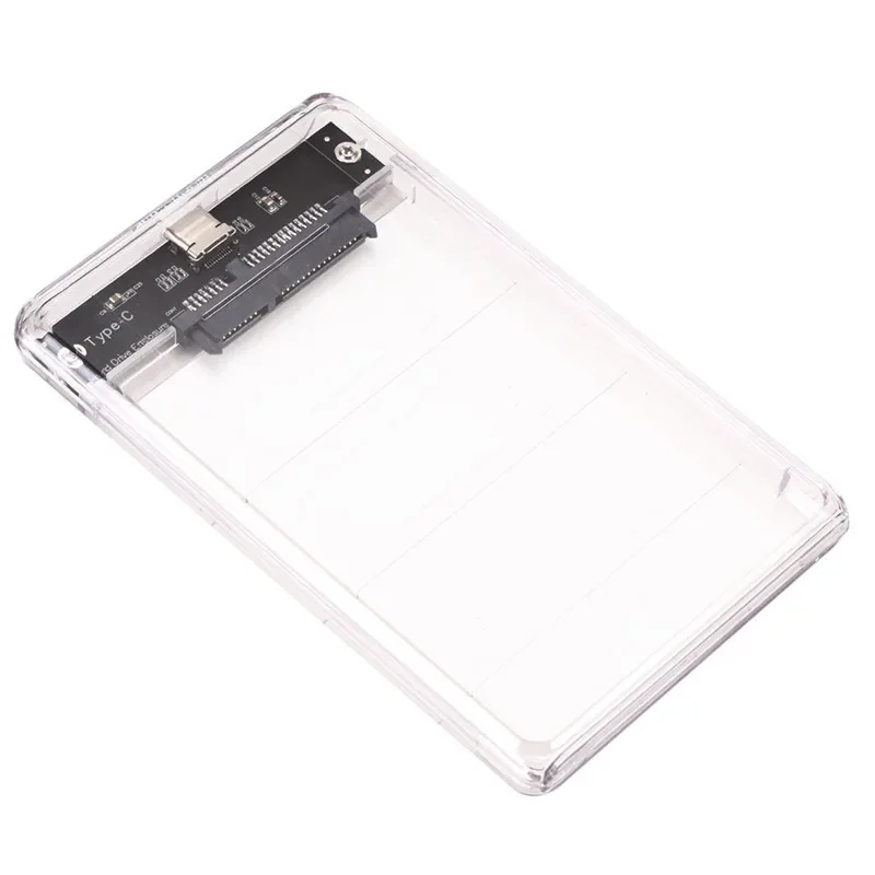 Type-C To SATA 2.5-inch Mobile Hard Disk Box SSD HDD SATA To USB3.1 Hard Disk Box 5Gbps High-speed Transmission