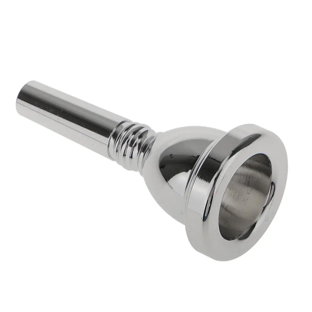 6 1/2AL Hot Silver Alto Trombone Mouthpiece Precise Small Shank Accessory