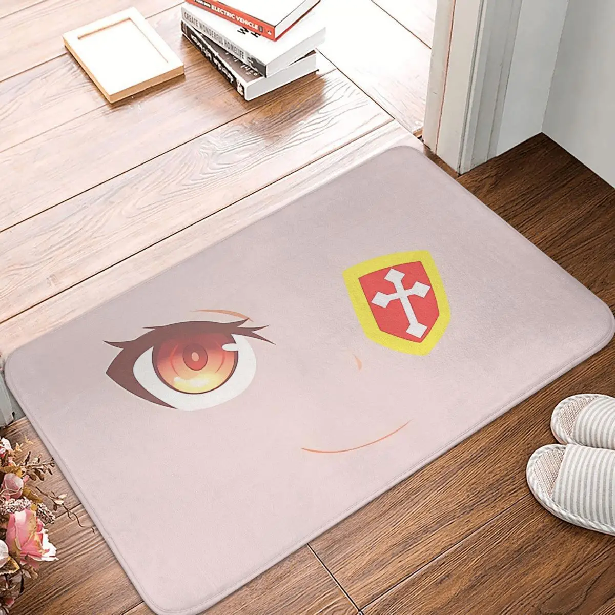 Megumin KonoSuba God's Blessing on This Wonderful World Non-slip Rug Doormat Kitchen Mat Balcony Carpet Bedroom Decorative