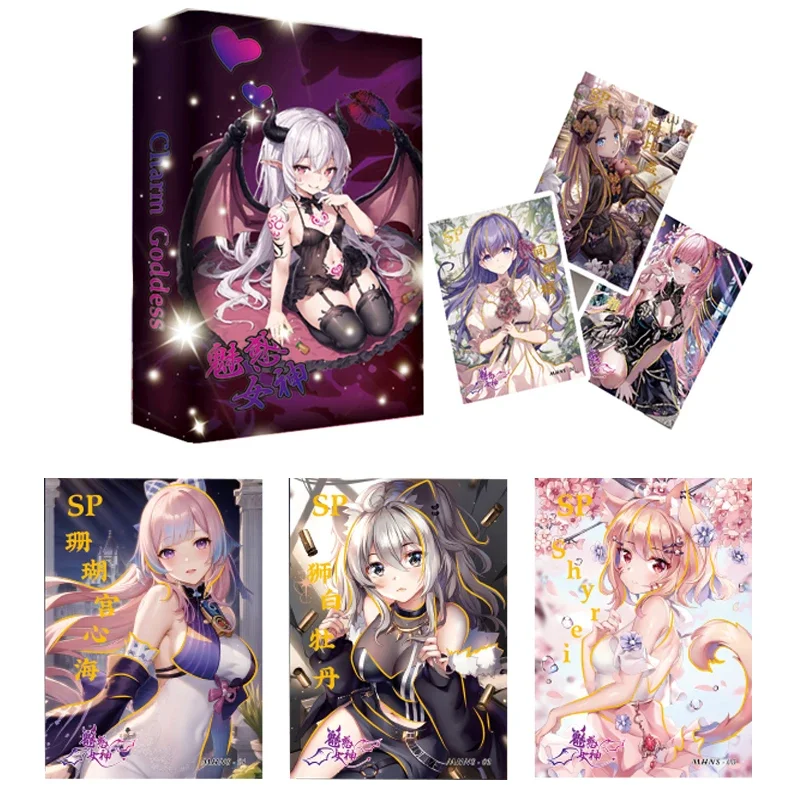 Sexy Girl Collection Cards Charm Goddess Chainsaw Man Games personaggio periferiche Girl Party costume da bagno festa Booster Box giocattoli per