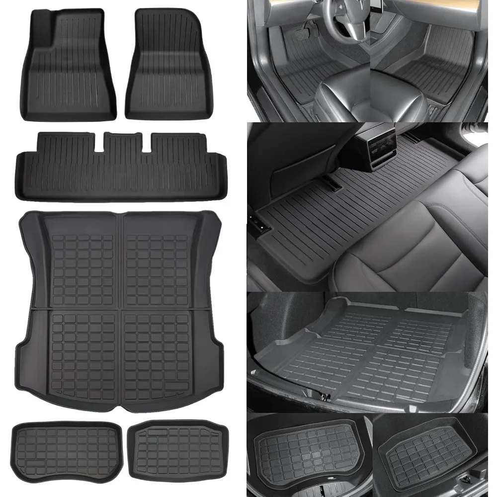 

Всепогодный набор напольных ковриков по индивидуальному заказу для моделей 2021–2023 гг., 6 предметов, для домашних животных и детей