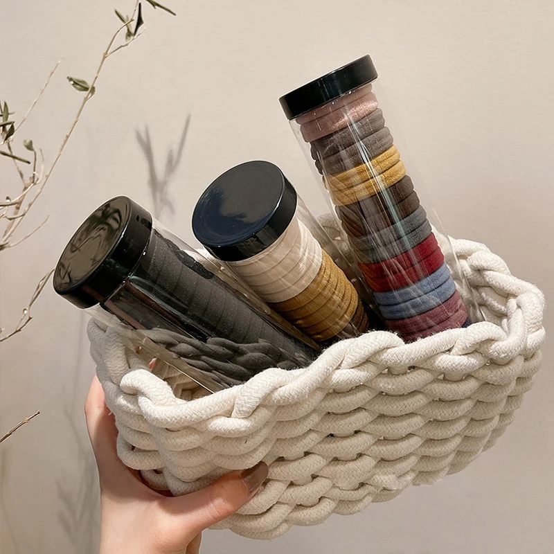 20 шт., эластичные резинки для волос, 4 см