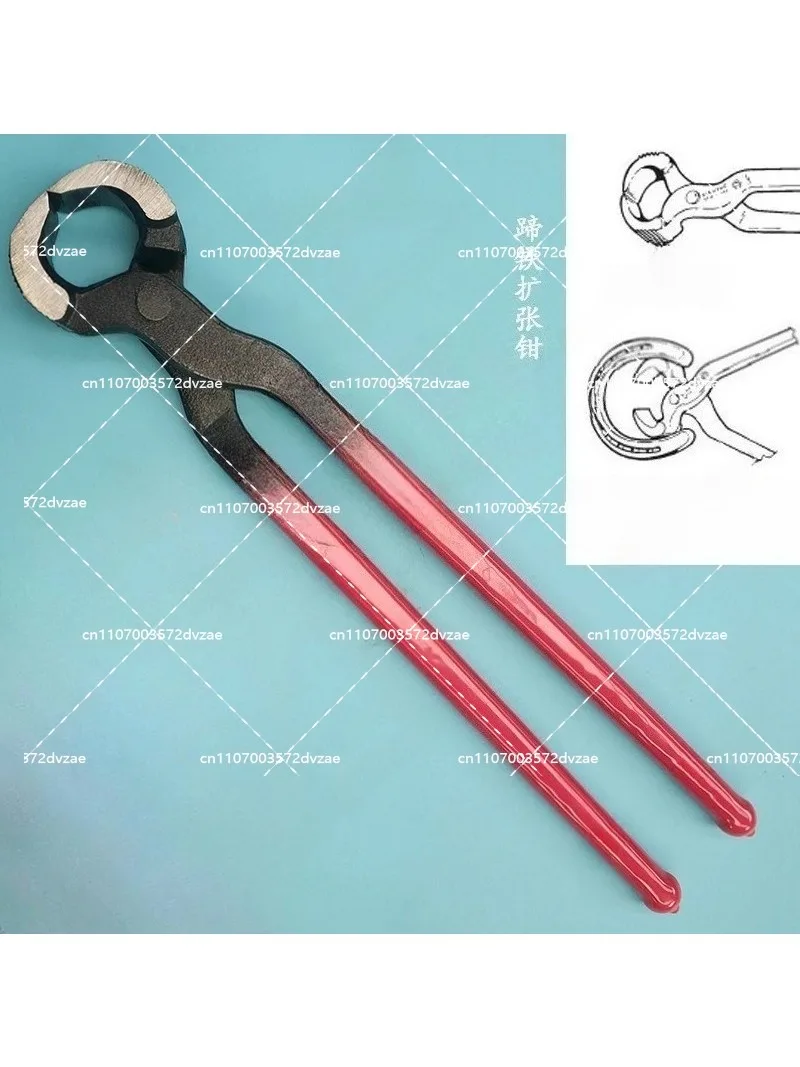Hoof unloading pliers Horseshoe pliers Trimming hoof palm tools Nailing hoof and harness supplies Semi-round mouth