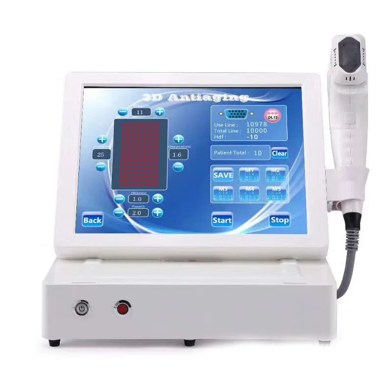 3D 4D หลายแถว Dot แกะสลัก Beauty Salon Instrument Facial Enhancement Body Shaping และฟื้นฟูผิว