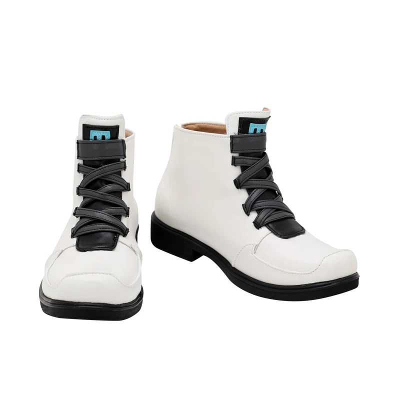 Anime niebieskie archiwum Tendou Aris Cosplay impreza z okazji Halloween buty krótkie białe buty wykonane na zamówienie