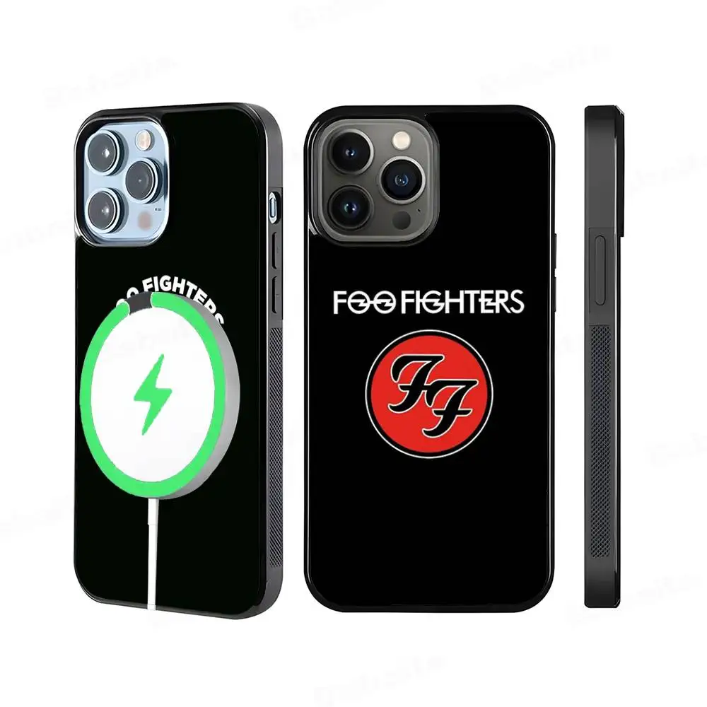 

F-FOO FIGHTERS For Magnetic For Phone Case For IPhone 17 Air 16 Pro Max 15 14 13 12 11 Protective Cover