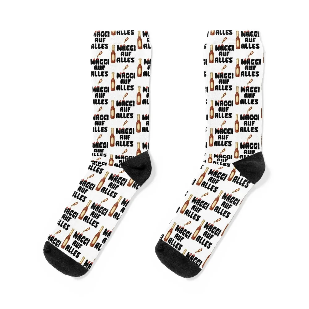 

Maggi Auf Alles Socks colored funny sock halloween with print Boy Child Socks Women's