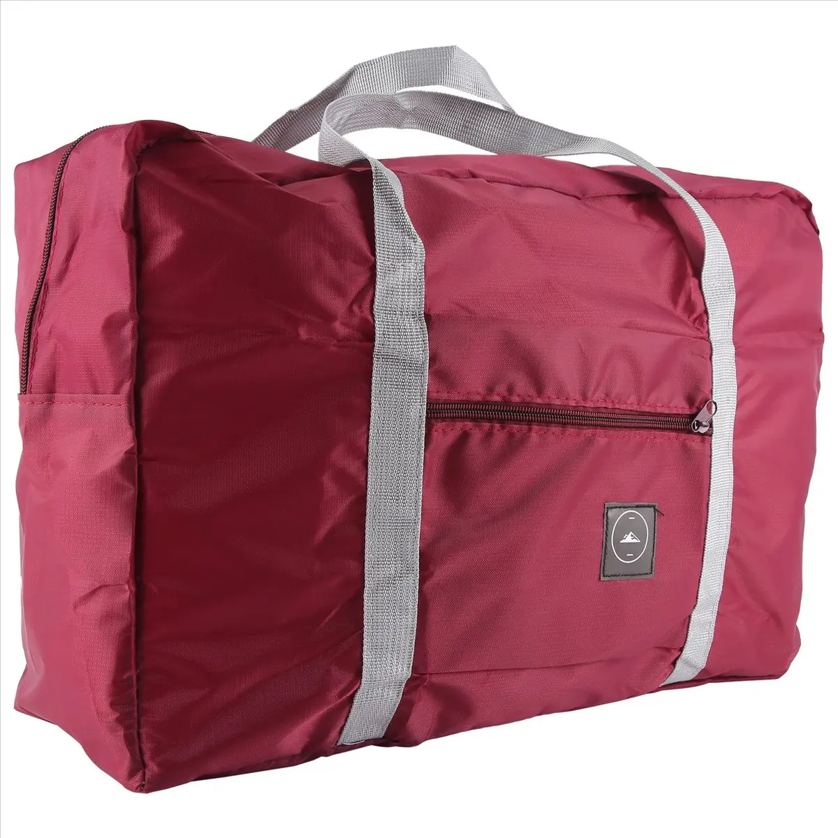 ABQR متعددة الوظائف سعة كبيرة عادية قابلة للطي مقاوم للماء تخزين الأمتعة أكياس حقيبة يد منظم حمل حقيبة بورجوندي #3