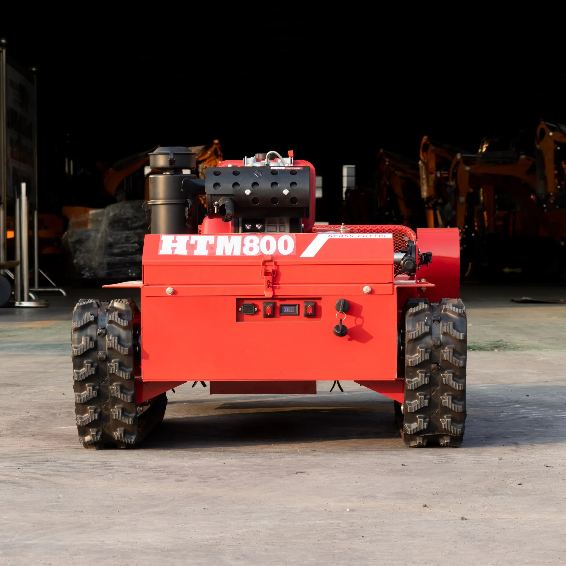 Mini Cheap Cutting Grass Machine Robot Remote Control Lawn Mower for Farm