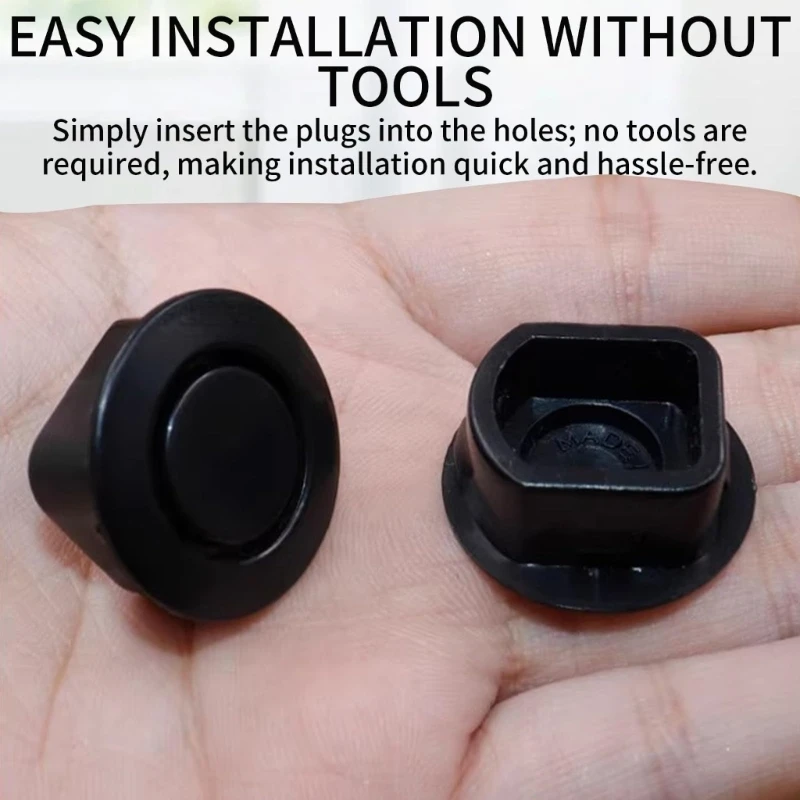 Automotive Opening Covers Heat Resistant Reusable Bumper Hole Cover Caps
