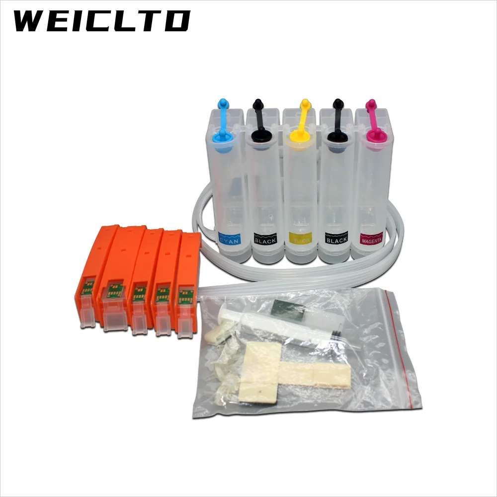 

MEA PGI-480 CLI-481 5Color Ciss System for Canon PIXMA TS6140 TR7540 TR8540 TS704 TS6340 TS6340a Printer with Chip